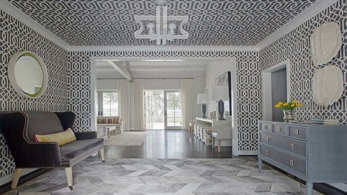 Classic wallpaper within the inside: bringing timeless attraction into fashionable areas